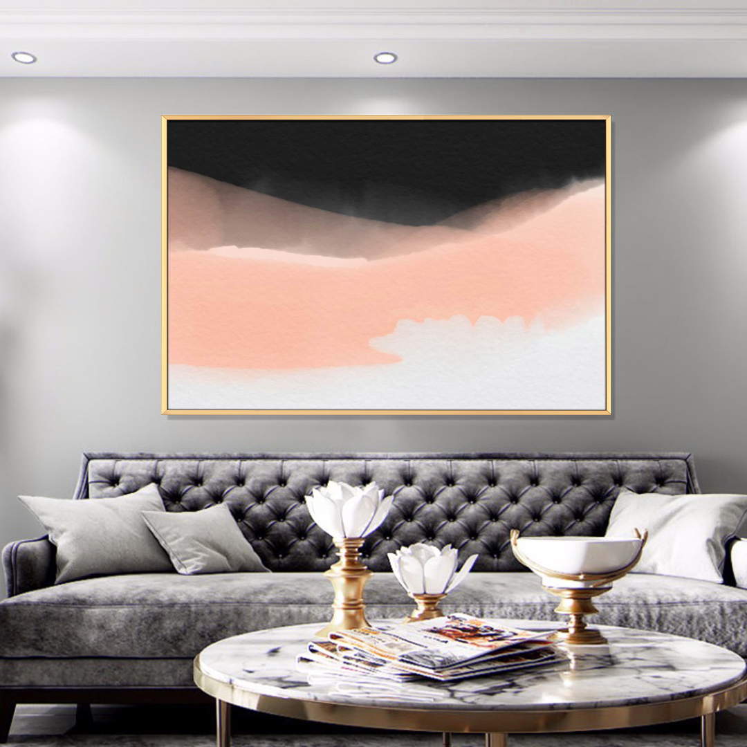 客廳裝飾畫(huà) 新中式書(shū)房辦公室配畫(huà) 晶瓷畫(huà) 壁畫(huà)  抽象系列2