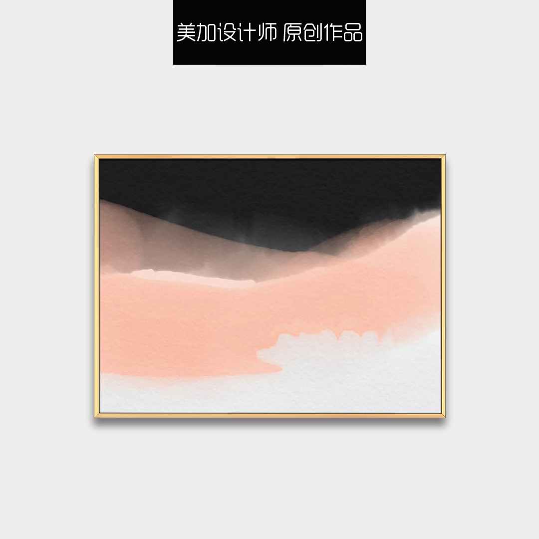 客廳裝飾畫(huà) 新中式書(shū)房辦公室配畫(huà) 晶瓷畫(huà) 壁畫(huà)  抽象系列2