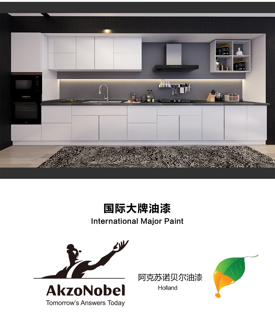 星空梵高定制櫥柜 現(xiàn)代簡約整體定制櫥柜 石英石臺面定制櫥柜 雙飾面-顆?？酒?10定制櫥柜