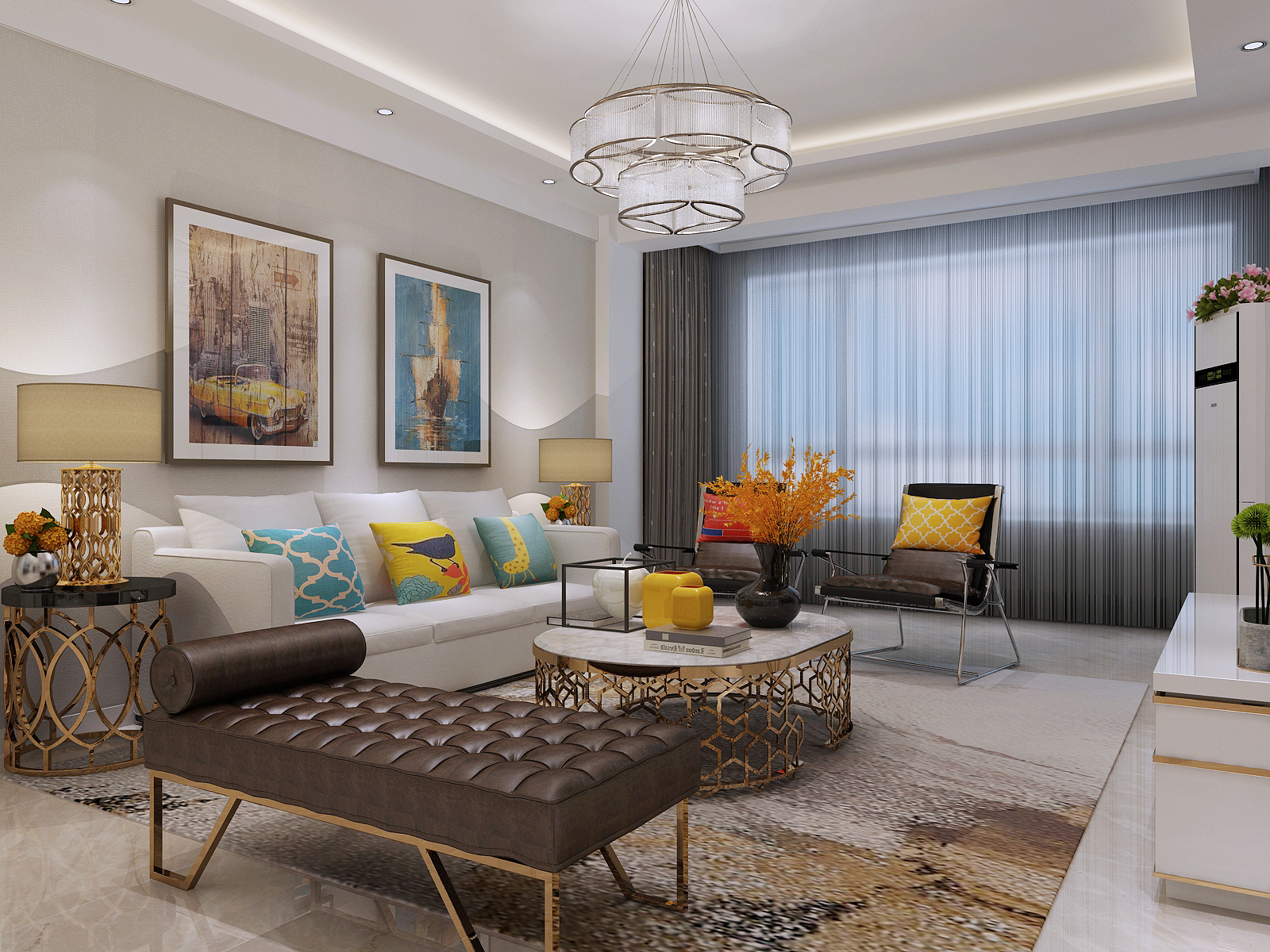 現(xiàn)代風(fēng)格裝修案例賞析-遼陽(yáng)家裝案例 現(xiàn)代風(fēng)格裝修案例賞析-遼陽(yáng)家裝案例