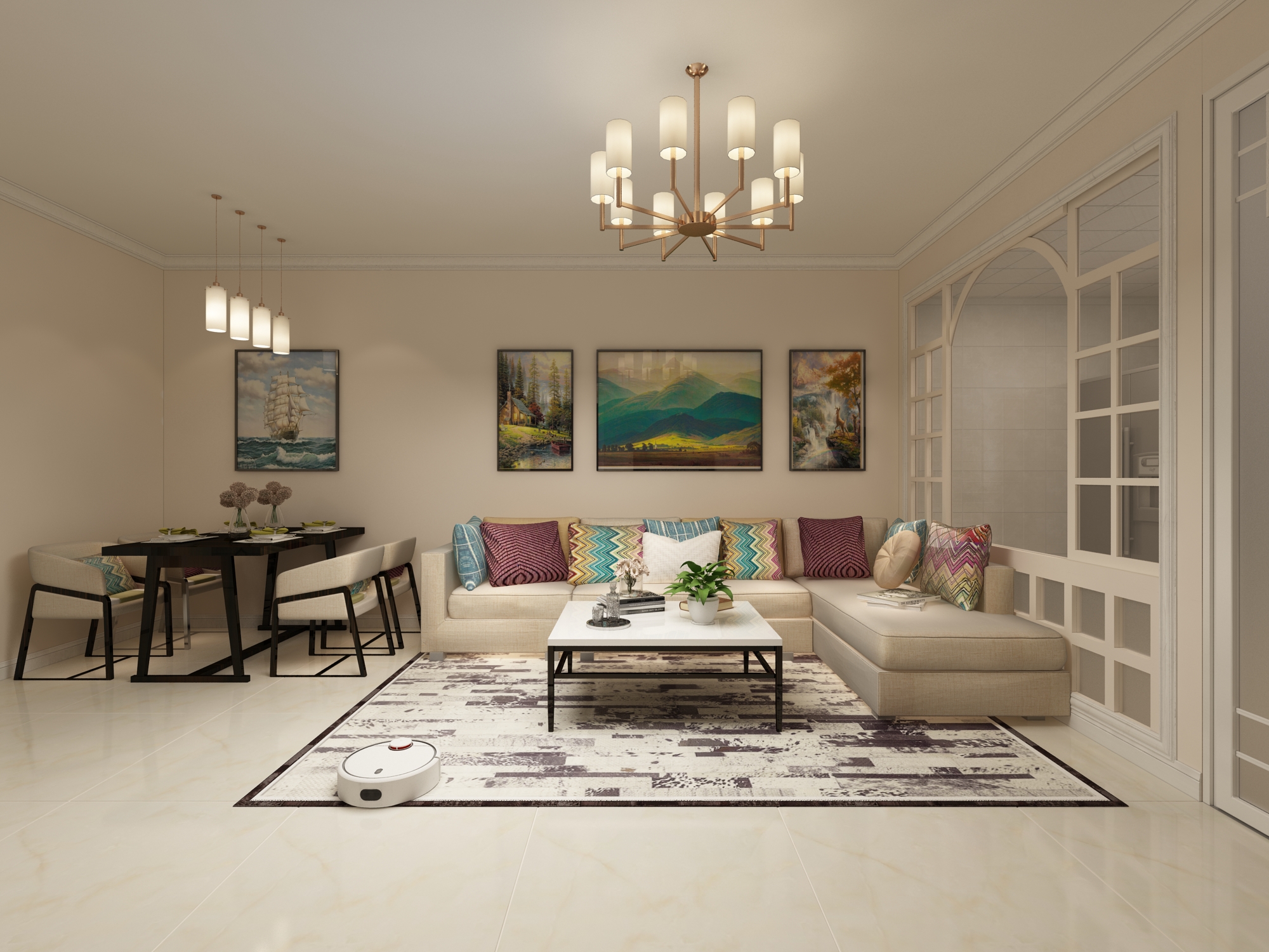 遼陽(yáng)簡(jiǎn)約風(fēng)格裝修案例賞析