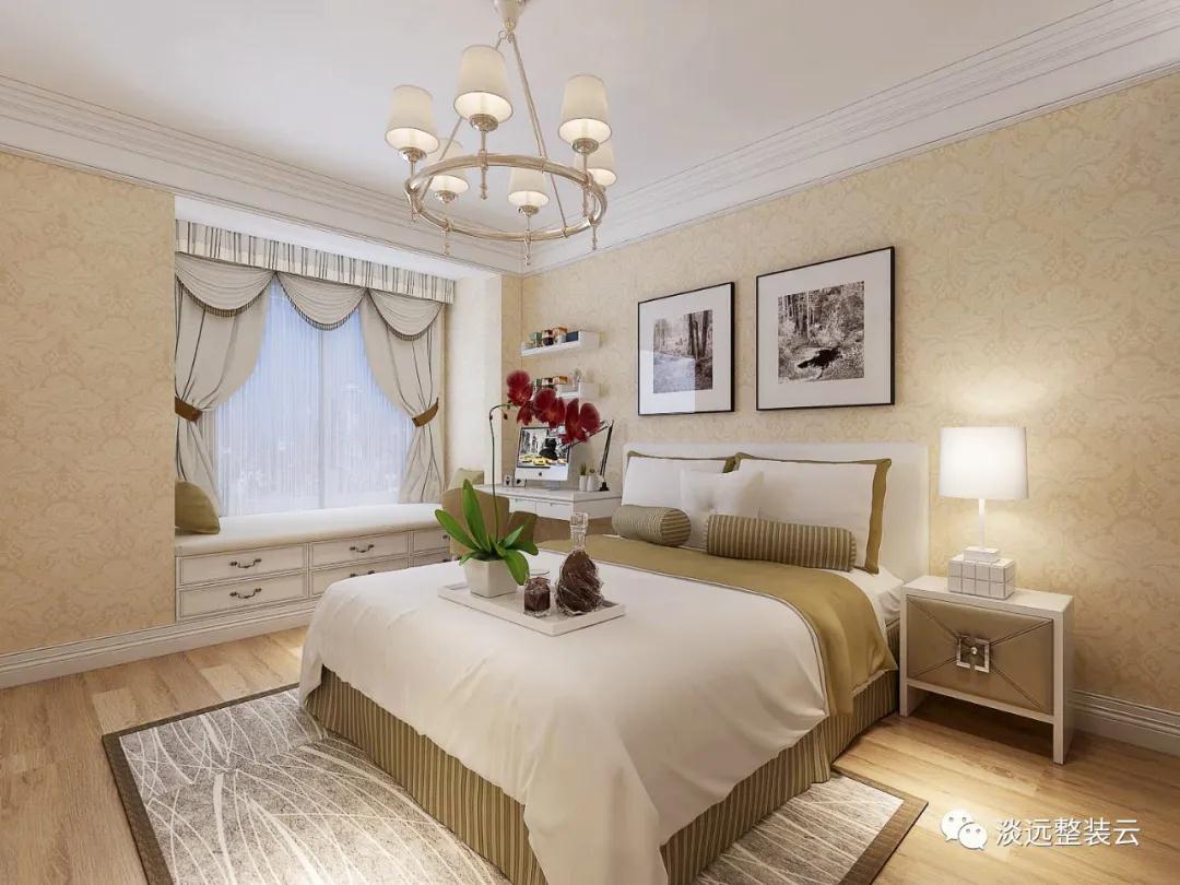 遼陽(yáng)92平米的簡(jiǎn)歐裝修風(fēng)格案例賞析