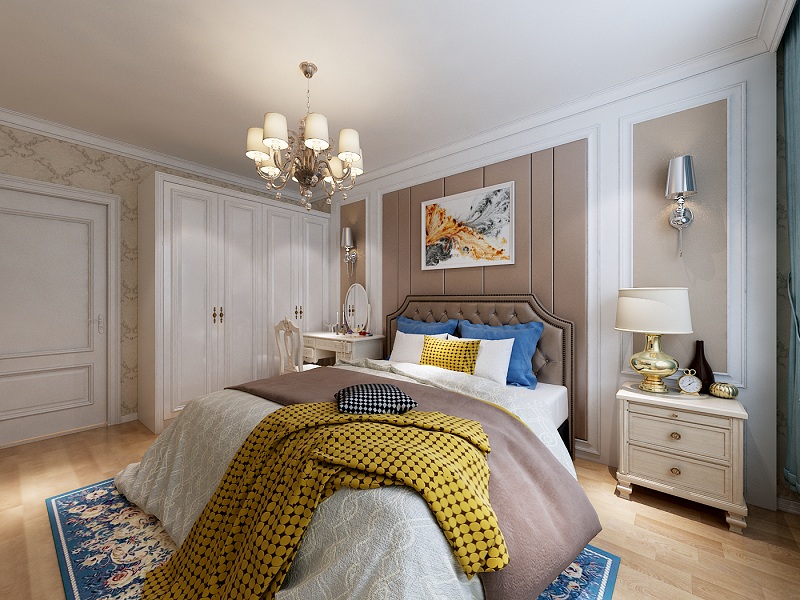 遼陽簡歐式裝修效果案例賞析